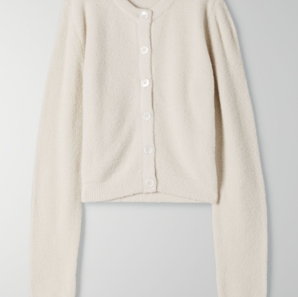 Long sleeve cardigan - blush pink - Picture 5 of 6